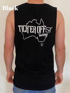 Mens Tick'er off Touring Singlet